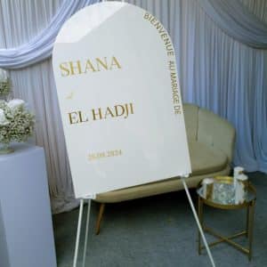 Plaque de Plexi Personnalisé